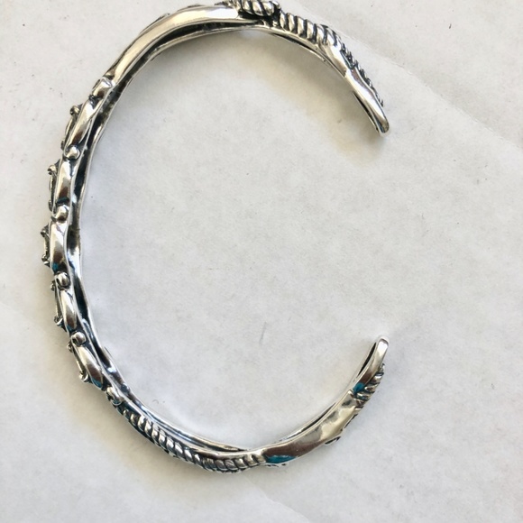 Choose ONE NWOB Sterling Cuff Gemstone Bracelet - Picture 7 of 9